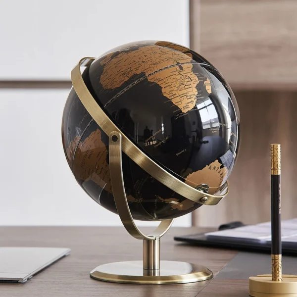 Home Decor Accessories Retro World Globe Modern Learning World Map Globe Kids Study Desk Decor Globe Geography Kids Education - Image 4