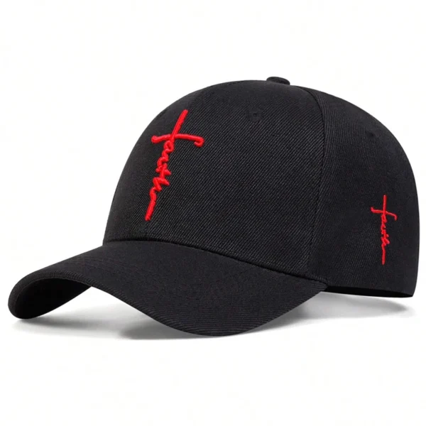 Fashion Faith Embroidery Baseball Cap Men Women Spring Summer Sun Hats Cotton Snapback Hat Unises Hip Hop Trucker Caps Gorras - Image 4