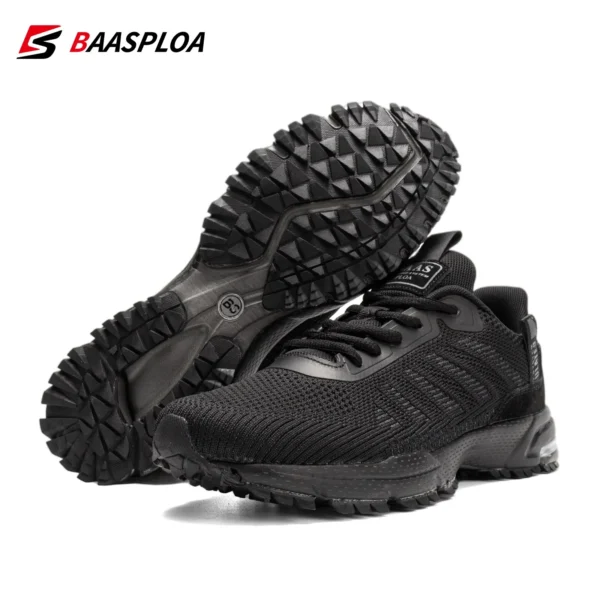 Baasploa Men Running Shoes Lightweight Sneakers Designer Sneaker Male Breathable Tennis Shoe Non Slip 2023 New Sport Shoes - Image 3