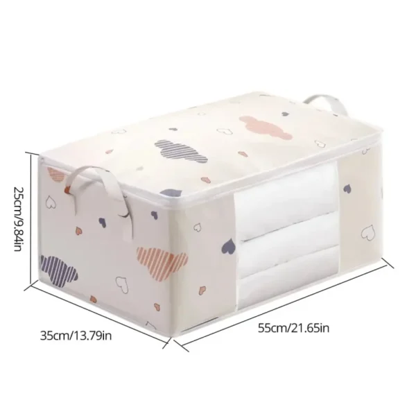 1pc Large/Small Quilt Clothes Storage Bag Moisture Dust Proof Proof Organizer Big Capacity Duvet Blanket Sorting Bags - Image 6