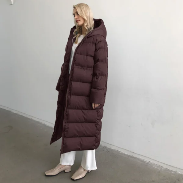 2024 Women Winter coat Stylish Thick Warm Parkas - Image 4