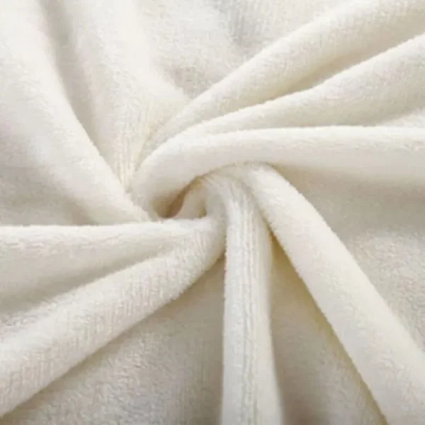 Fluffy Warm Super Soft Flannel Blanket Durable Office Bedspread Coral Fleece Solid Color Summer Blanket Thin Quilt Small - Image 4