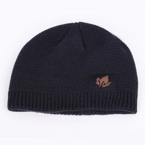 2023 New winter knit hats men's and women's outdoor warm thickening plus velvet loose  caps Skullies brand winter ski male bone - Image 4