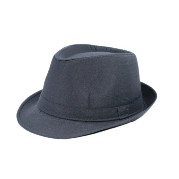 Linen Panama Solid  Jazz Hat Cowboy  Men's Women's Children's British Sun Hat - Image 5