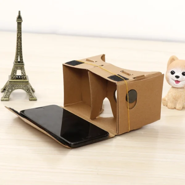 1pc Google Cardboard 3D Vr Virtual Reality Glasses For Android Or Phone NEW VR Model DIY Transform Your Device Into A Big Screen - Image 2