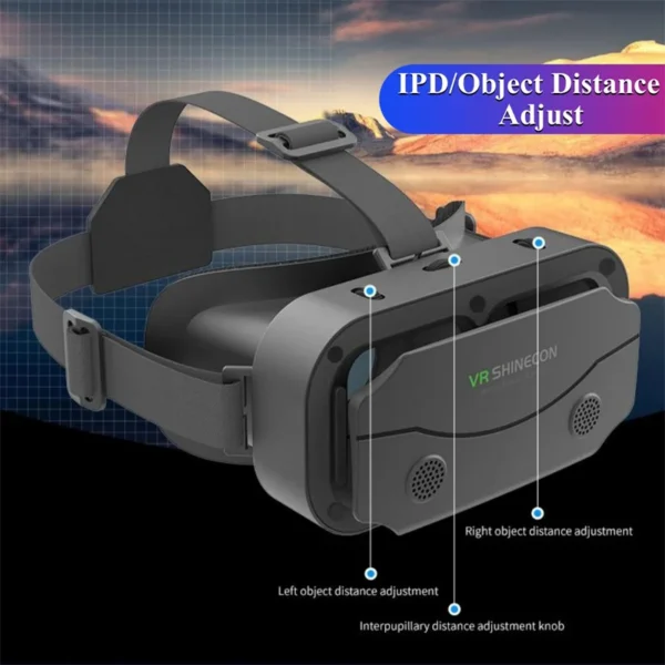 G13 IMAX Giant Screen Virtual Reality 3D Glasses Google Cardboard Box VR Helmet for 4.7-7" Phone,Support Game Controller Player - Image 2