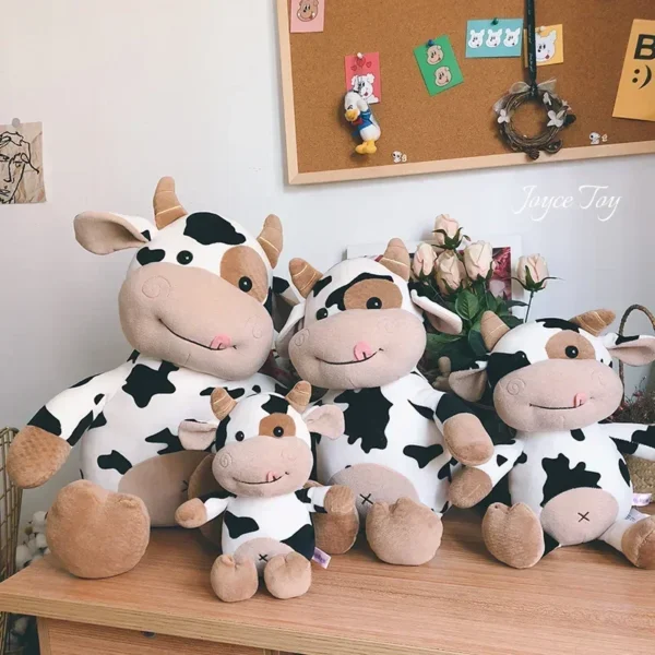 Cute Cow Plush Toy Rag Doll for Girlfriend Children's Toys Gifts Plush Toys Pillow Plushie Stuffed Animal Patung Dolls - Image 3