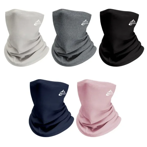 1/2pcs Running Velvet Thermal Neck Warmer Ski Riding Snowboard Scarf Men Women Winter Sports Hiking Cycling Bandana