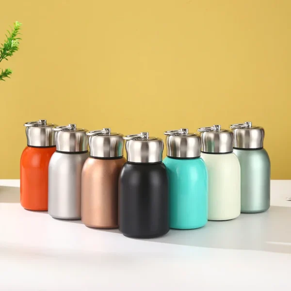 1pc 300ml Insulated Stainless Steel Travel Mug - Keeps Drinks Hot Or Cold for Hours - Perfect for Camping and Travel. - Image 2