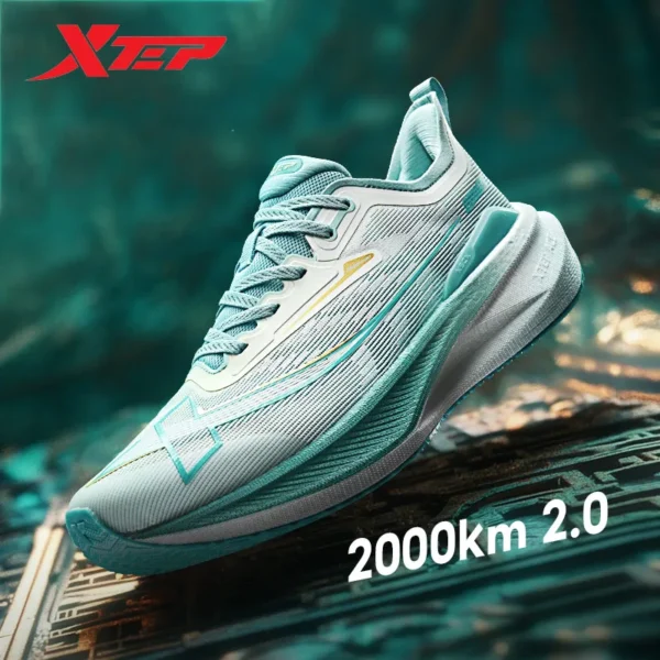 Xtep 2000KM 2.0 Running Shoes Men 2024 Summer Professional TPU Shock Absorption Sneakers 876219110043(suggest half size down) - Image 2