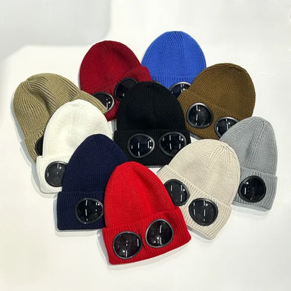 Warm Ski Mask Hats Caps Women Men Winter Windproof Glasses Knitted Beanie Outdoor Ear Protection Sports Cold Caps Garros - Image 3