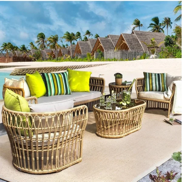 Rattan Garden Furniture Outdoor Sets Unique Modern Home Furniture Coffee Sets Outdoor Lounge High Quality Moveis Jardim Chairs - Image 4