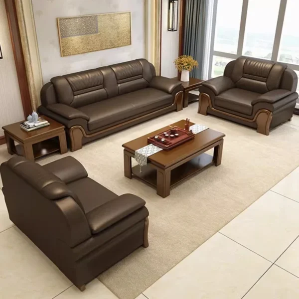 Nordic Minimalist Living Room Sofas Set Lazy Lounge Recliner Sofas Set Relaxing Cheap Tumbonas Playa Lounge Suite Furniture - Image 2