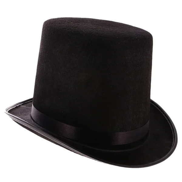 M2EA Retro Top Hat Magician Costume Cosplay Halloween Props Party Supplies Steampunk Circus Ringmaste Role Play Men Women - Image 4