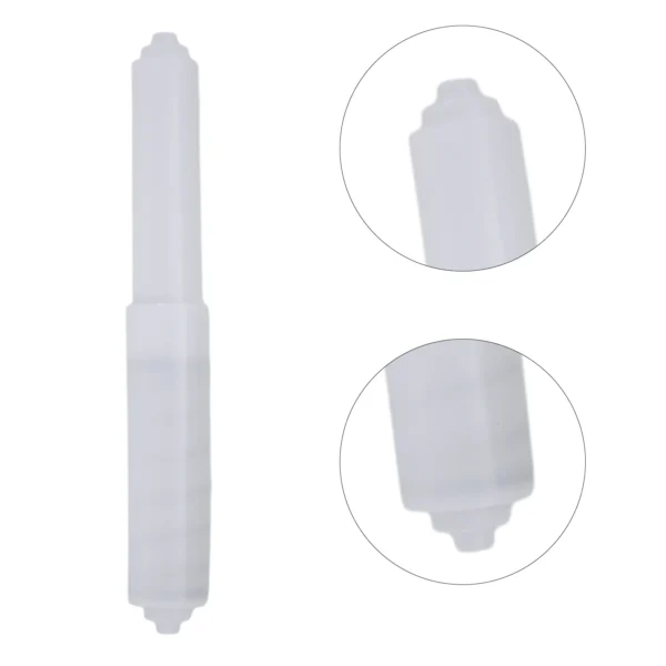 1/3PCS Replacement Toilet Roll Paper Shaft White Plastic Toilet Roll Holder Roller Spindle Insert Spring For Bathroom Accessory - Image 4