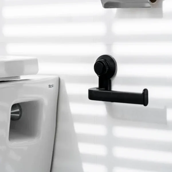 Suction Cup Toilet Paper Holder Wall Mount No Punching High Quality ABS Tissue Towel Roll Dispenser Bathroom Kitchen Accessories - Image 2