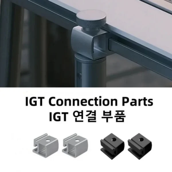 IGT  Buckles Aluminium Alloy Rail Joint Sliding Buckles Extension Plate Link Snap IGT Table Outdoor IGT Table Hooks  New