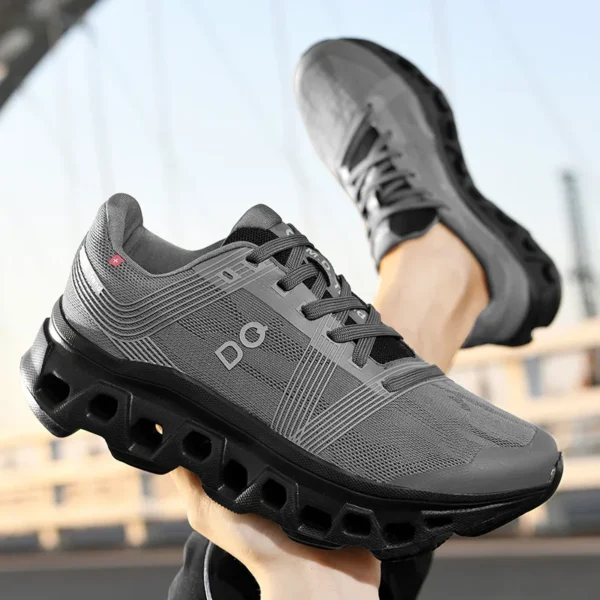 Summer hollow soft sole cushioned running shoes mesh surface breathable all fashion men's casual sports shoes large size men's s - Image 4