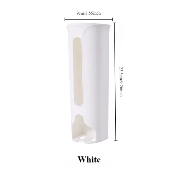 Plastic Bag Holder For Grocery BagsShopping Bags Wall Mount Or On The Cabinet Kitchen Grocery Bag Dispenser Organization Baskets - Image 5