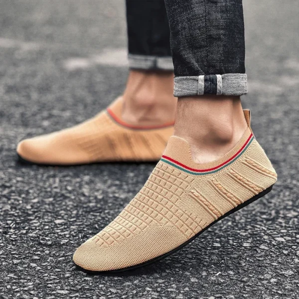 YRZL Loafers Men Soft Driving Moccasins High Quality Flats Male Walking Shoes Breathable Mesh Casual Loafers Summer Mens Shoes - Image 6