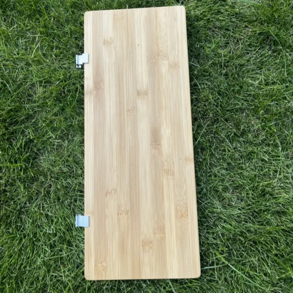 IGT Camping Side Extension Board Bamboo Table Accessories for Outdoor Picnic, Dining Table - Image 6