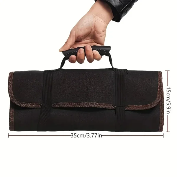 Organizer Tool Tool Bag Roll Bag, Tool Bag Bag Storage Bag, Foldable Oxford Bag for Screwdriver, Pliers, Electrician Bags - Image 6