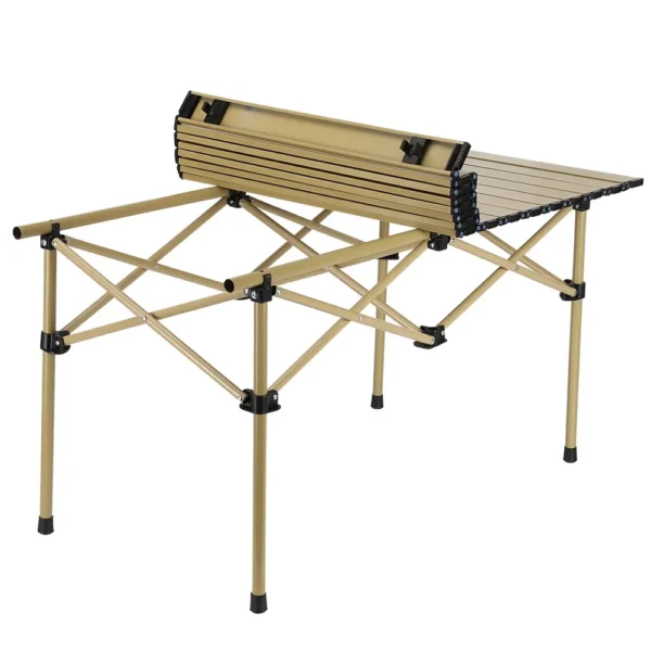 Egg Roll Table Camping Folding Portable Table Camping Equipment Aluminum Alloy Camping Desk Outdoor BBQ Picnic Table ?????