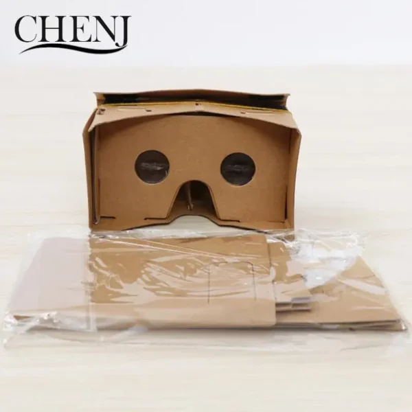 1pc Google Cardboard 3D Vr Virtual Reality Glasses For Android or Phone NEW VR Model DIY Transform Your Device Into a Big Screen - Image 4