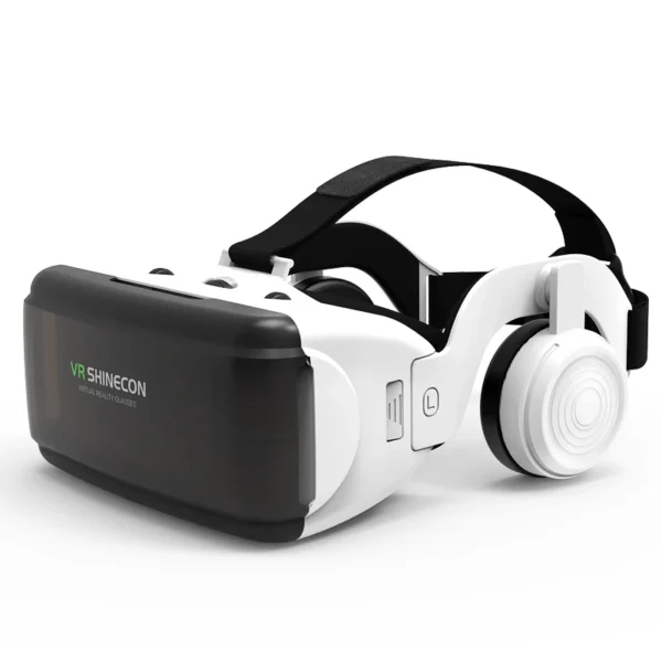 VR Glasses Virtual Reality 3D VR Glasses Headset for 4-6.7' IOS Android Smartphone Google Cardboard Virtual Glasses with Gamepad - Image 4