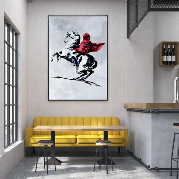 Banksy Street Graffiti Decorative Canvas Painting Girl with Balloon Art Poster Abstract Figure Mural Room Wall Decoration Prints - Image 4