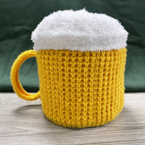 3D Beer Cup Hats Beanie  party Unisex Hairline Cap Beer Lovers Ear Warmers For Women Men New Year Presents Valentine's Fun Gift - Image 6