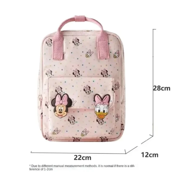 Disney Minnie Mouse Donald Duck Cartoon Printed Multifunctional Children's School Bag Fashion Student Backpack Kindergarten Bags - Image 6