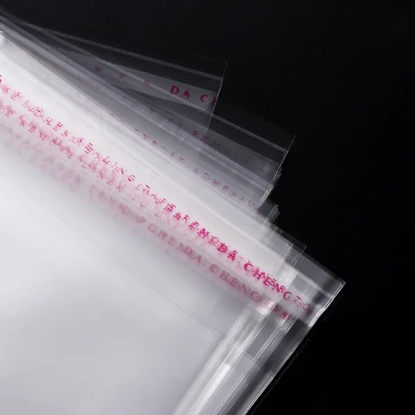 100pcs/lot Transparent Self Adhesive Seal Bags OPP Plastic Cellophane Bags Gifts Bag & Pouch Jewelry Packaging Bags - Image 4