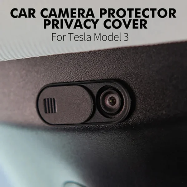 For Tesla Model 3 Highland 2024 Model 3 S X Y Privacy Camera Cover Sliding Switch Center Console Accessory Easy To Install - Image 2