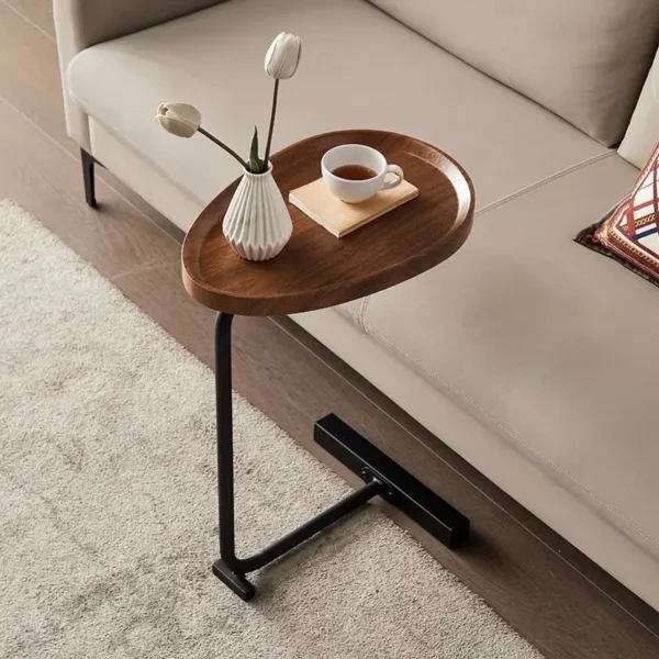 Side Table Simple Corner Table Living Room Home Hotel Homestay Side Table Bedside Cabinet Mobile Small Apartment Coffee Table - Image 4