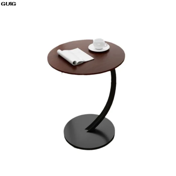 GUIG Network Red Edge A Few Small Tables Italian Small Coffee Table Sofa Side Mini Small Round Table Bedroom Bedside Table Hot - Image 6