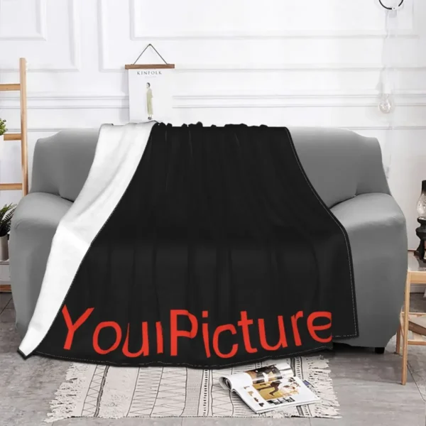 Your Picture Blanket Cover Coral Fleece Plush Customized DIY Print on Demand Dropshipping Warm Throw Blankets for Bed Bedspread - Image 2