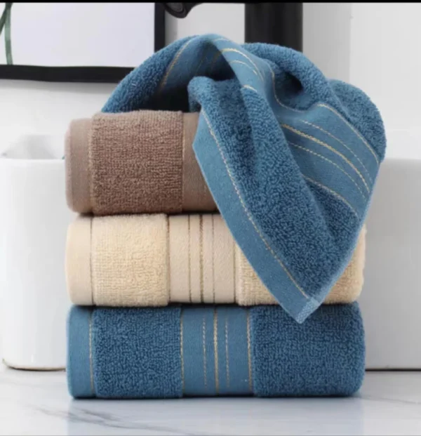 2pcs Home Shower Towels Suitable For Use In Gyms, Shower Rooms, Hotels, And Spa Centers As Soft Absorbent Towels