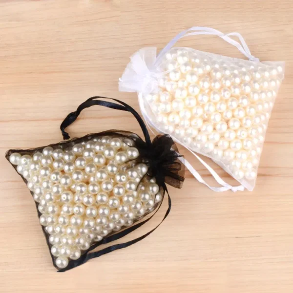 100pcs/lot Wholesale Organza Bags 5*7  Drawable Wedding Packaging Gift Bag Party Jewelry Bags Pouches - Image 6