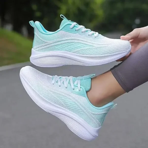 Casual Running Summer Fashion Anti Slip Hiking Mesh Breathability Athletic Shoe Tennis Woman Trend 2024 Woman Sneakers Couple - Image 2