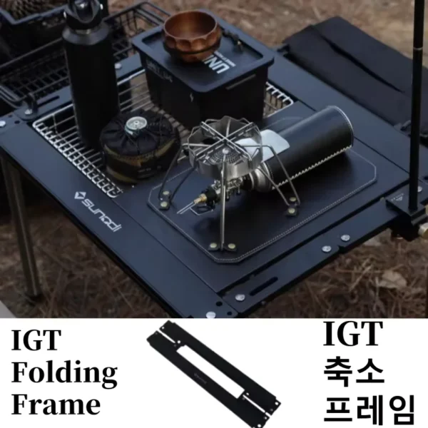 Camping  IGT Table  IGT Folding Frame  Outdoor Aluminum Alloy Table  3 4 Unit Framework Portable Free Combination IGT Table New