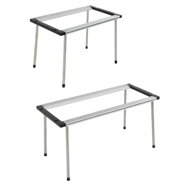 Camping IGT Table Legs Combination Picnic Table Legs Stainless Steel Three-Gear Telescopic Table Legs Outdoor igt - Image 3