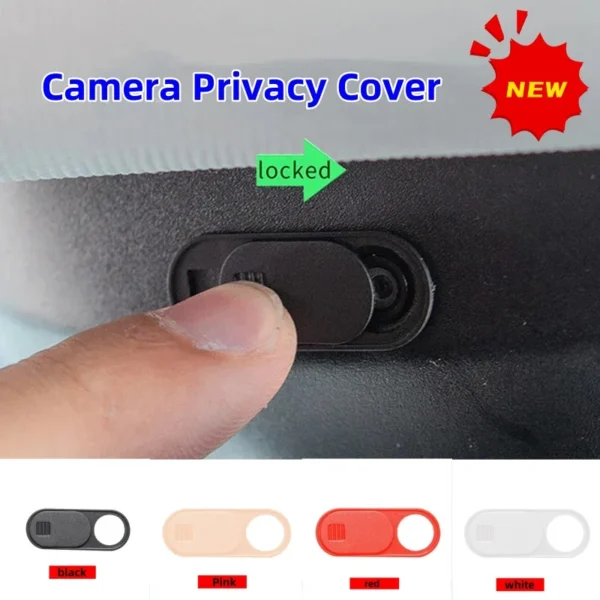 For Tesla Model 3 Highland 2024 Model 3 S X Y Privacy Camera Cover Sliding Switch Center Console Accessory Easy To Install