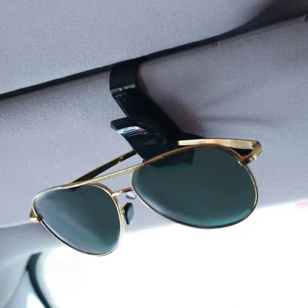 2PCS Universal Car Auto Sun Visor Glasses Box Sunglasses Clip Card Ticket Holder Fastener Pen Case Eyeglasses Clips Accessories - Image 2