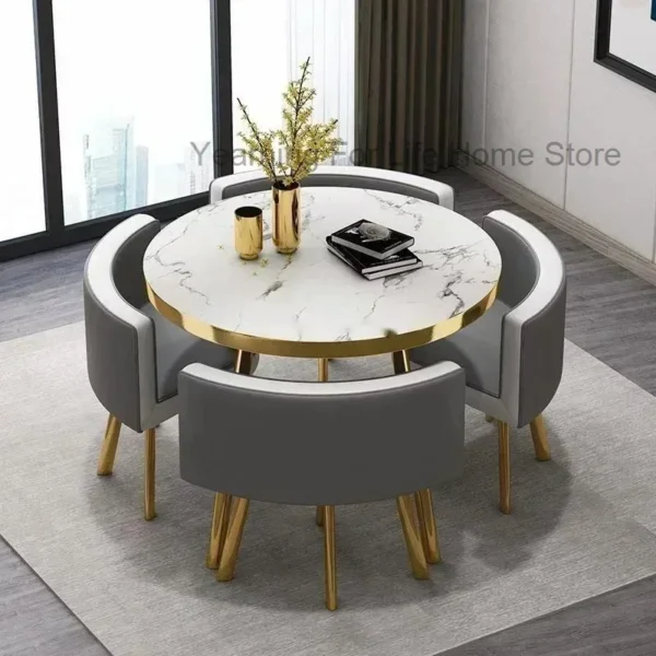 Modern Dining Tables Reception Negotiation Wooden Dining Tables Rest Office Restaurant Mesas De Comedor Home Furniture HDCZ - Image 3