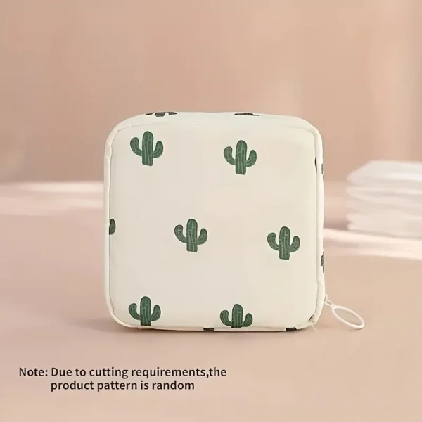 Fashionable and durable multifunctional sanitary napkin storage bag, convenient for travel, cosmetics storage, perfect gift - Image 3