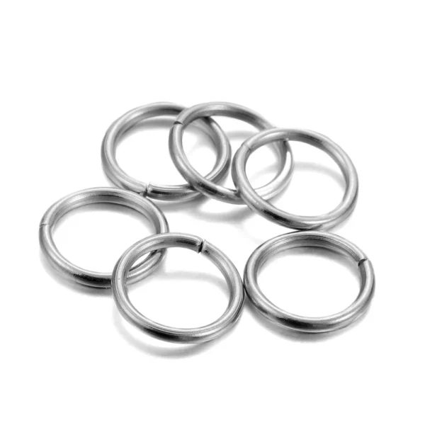 30-200Pcs 3-25mm Stainless Steel Split Ring Open Single Loops Jump Rings Connectors for DIY Jewelry Making Findings Accessories - Image 3