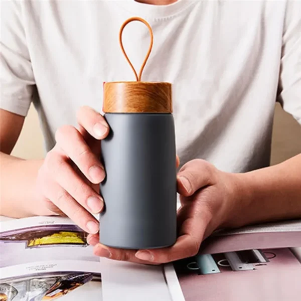 Insulated Coffee Mug 304 Stainless Steel Tumbler Water Thermos Vacuum Flask Mini Water Bottle Portable Travel Mug Thermal Cup - Image 3