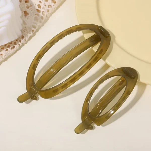 New Korea Big Size Duckbill Clip Hair Hairpin Top Clip Disk Hair Plastic Hairgrips Clamps Women Makeup Headwear Hair Accessories - Image 4