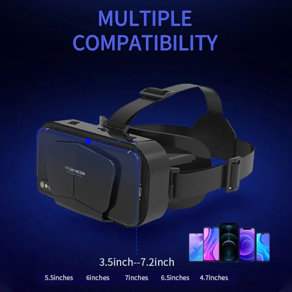 3D VR Glasses Virtual Reality Viar Goggles Headset Devices Smart Mobile Movie Game Helmet Smart Digital Glasses Game Accessory - Image 5